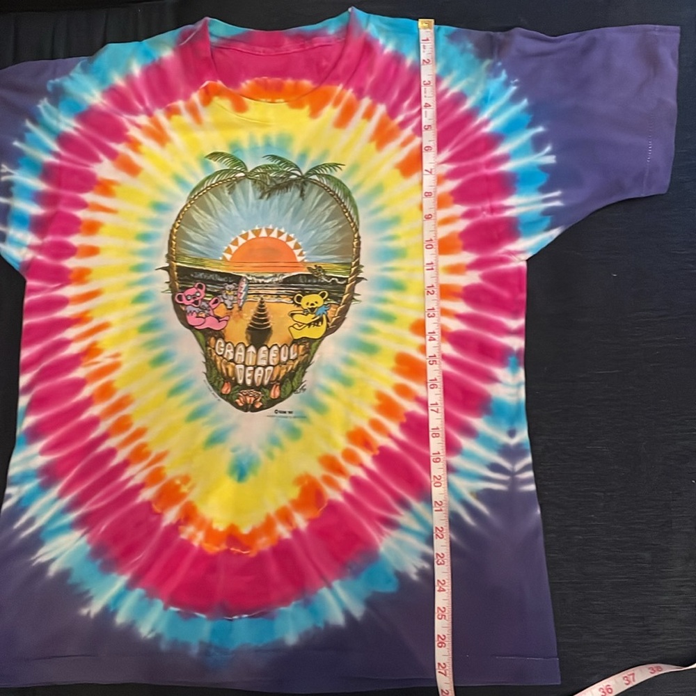 Grateful Dead Spring Tour ‘91 Tie Dye T-Shirt - Picture 10 of 12